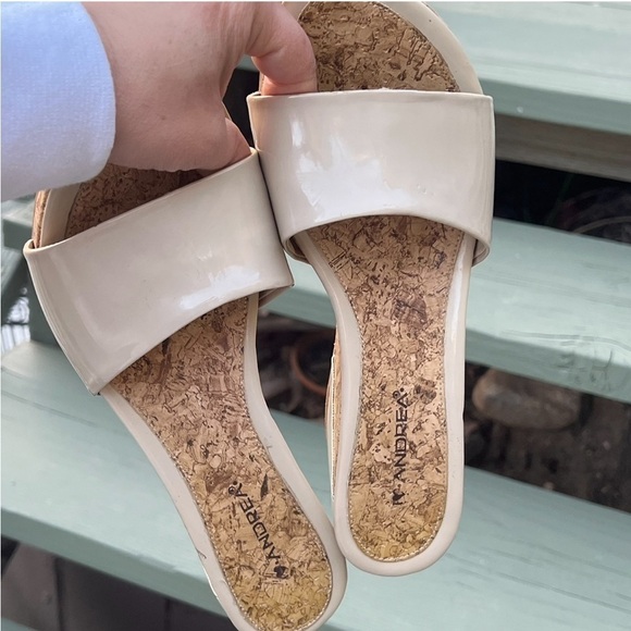 Andrea Wedge Summer Women Sandals Size 7.5 - Picture 6 of 6